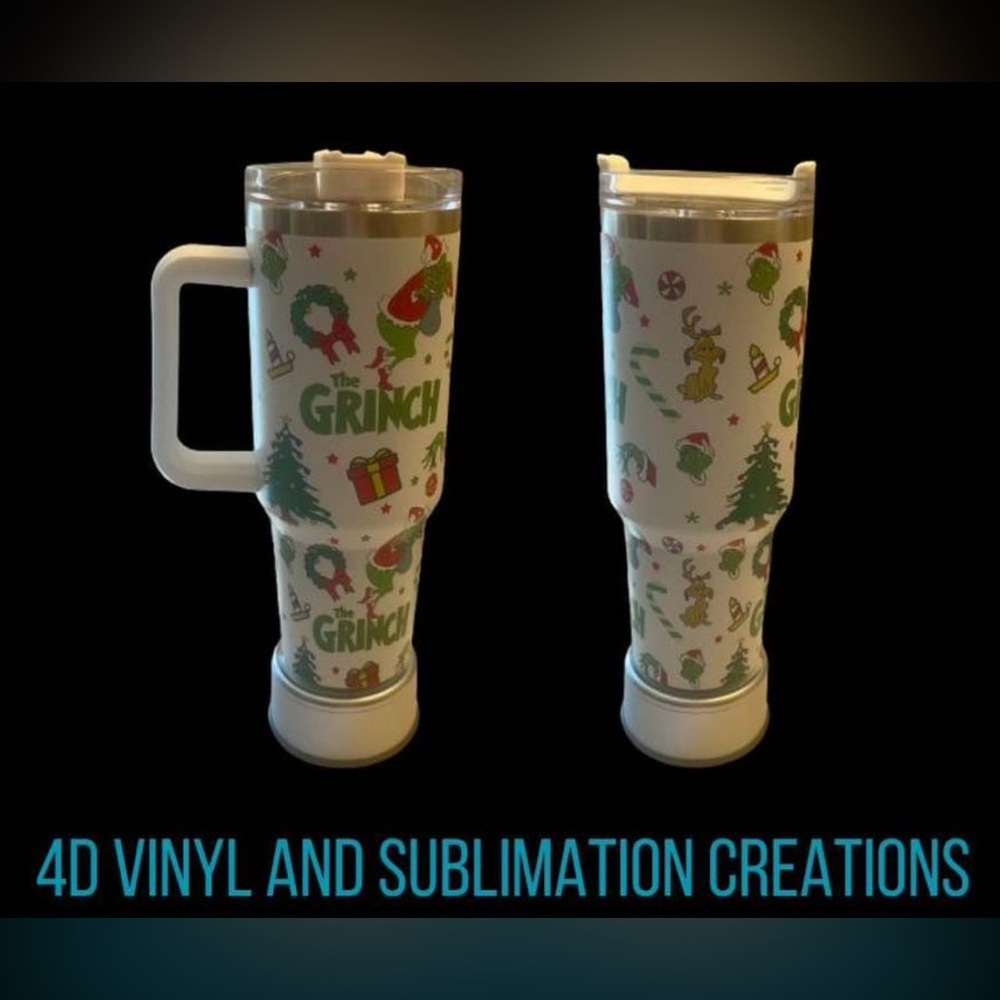 40oz Grinch Tumbler